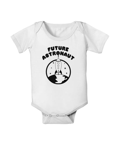 Future Astronaut Baby Romper Bodysuit-Baby Romper-TooLoud-White-06-Months-Davson Sales