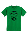 Future Astronaut Childrens T-Shirt-Childrens T-Shirt-TooLoud-Kelly-Green-X-Small-Davson Sales