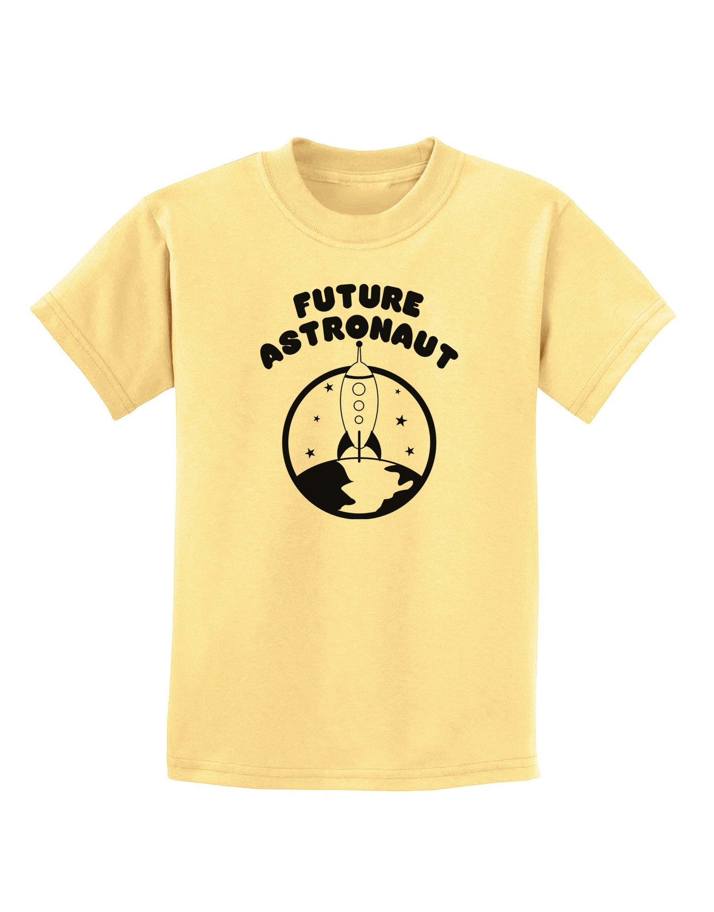 Future Astronaut Childrens T-Shirt-Childrens T-Shirt-TooLoud-Daffodil-Yellow-X-Small-Davson Sales
