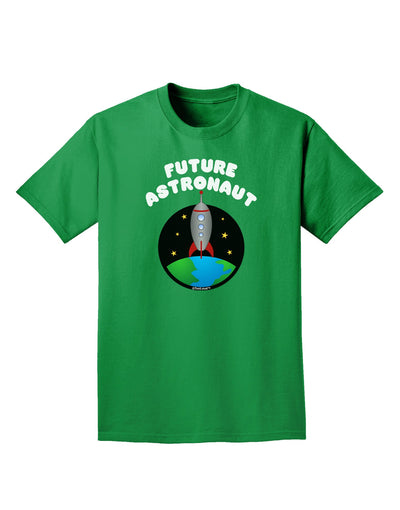 Future Astronaut Color Adult Dark T-Shirt-Mens T-Shirt-TooLoud-Kelly-Green-Small-Davson Sales