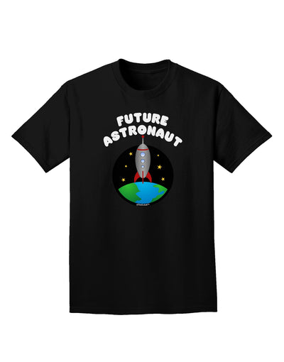 Future Astronaut Color Adult Dark T-Shirt-Mens T-Shirt-TooLoud-Black-Small-Davson Sales