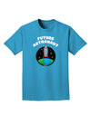 Future Astronaut Color Adult Dark T-Shirt-Mens T-Shirt-TooLoud-Turquoise-Small-Davson Sales