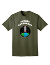 Future Astronaut Color Adult Dark T-Shirt-Mens T-Shirt-TooLoud-Military-Green-Small-Davson Sales