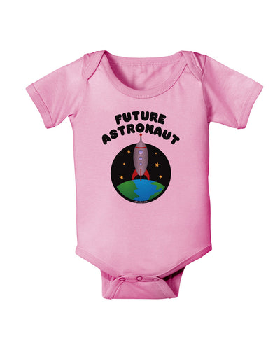 Future Astronaut Color Baby Romper Bodysuit-Baby Romper-TooLoud-Pink-06-Months-Davson Sales