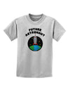 Future Astronaut Color Childrens T-Shirt-Childrens T-Shirt-TooLoud-AshGray-X-Small-Davson Sales