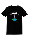 Future Astronaut Color Womens Dark T-Shirt-TooLoud-Black-X-Small-Davson Sales