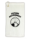 Future Astronaut Micro Terry Gromet Golf Towel 11&#x22;x19-Golf Towel-TooLoud-White-Davson Sales