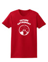 Future Astronaut Womens Dark T-Shirt-TooLoud-Red-X-Small-Davson Sales