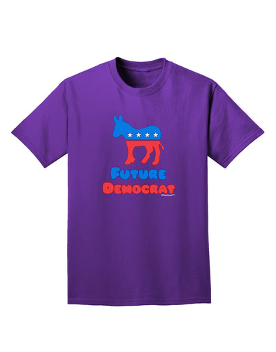 Future Democrat Adult Dark T-Shirt-Mens T-Shirt-TooLoud-Purple-Small-Davson Sales