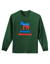 Future Democrat Adult Long Sleeve Dark T-Shirt-TooLoud-Dark-Green-Small-Davson Sales