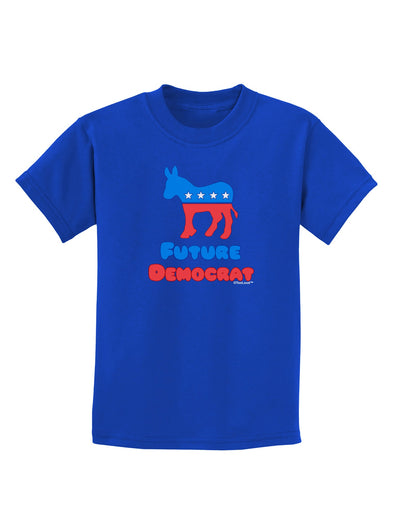 Future Democrat Childrens Dark T-Shirt-Childrens T-Shirt-TooLoud-Royal-Blue-X-Small-Davson Sales