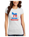 Future Democrat Juniors Petite T-Shirt-T-Shirts Juniors Tops-TooLoud-White-Juniors Fitted X-Small-Davson Sales