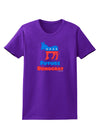 Future Democrat Womens Dark T-Shirt-TooLoud-Purple-X-Small-Davson Sales