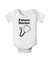 Future Doctor Baby Romper Bodysuit-Baby Romper-TooLoud-White-06-Months-Davson Sales