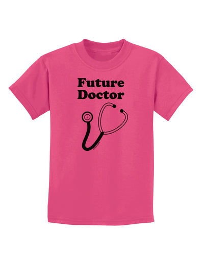 Future Doctor Childrens T-Shirt-Childrens T-Shirt-TooLoud-Sangria-X-Small-Davson Sales