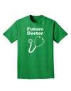 Future Doctor Distressed Adult Dark T-Shirt-Mens T-Shirt-TooLoud-Kelly-Green-Small-Davson Sales