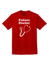 Future Doctor Distressed Adult Dark T-Shirt-Mens T-Shirt-TooLoud-Red-Small-Davson Sales