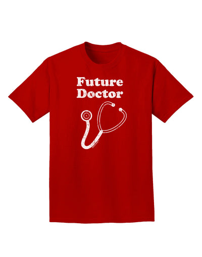 Future Doctor Distressed Adult Dark T-Shirt-Mens T-Shirt-TooLoud-Red-Small-Davson Sales