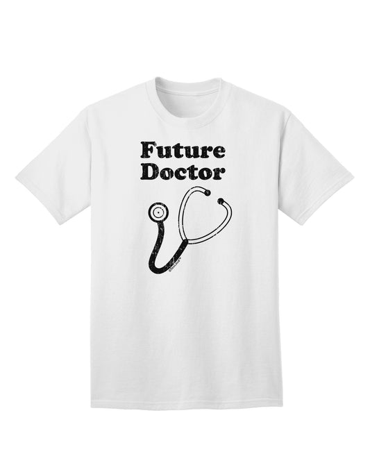 Future Doctor Distressed Adult T-Shirt-Mens T-Shirt-TooLoud-White-Small-Davson Sales