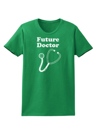 Future Doctor Distressed Womens Dark T-Shirt-TooLoud-Kelly-Green-X-Small-Davson Sales