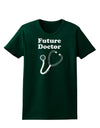 Future Doctor Distressed Womens Dark T-Shirt-TooLoud-Forest-Green-Small-Davson Sales