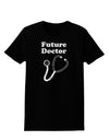 Future Doctor Distressed Womens Dark T-Shirt-TooLoud-Black-X-Small-Davson Sales