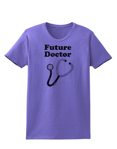 Future Doctor Distressed Womens T-Shirt-Womens T-Shirt-TooLoud-Violet-X-Small-Davson Sales