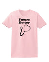 Future Doctor Distressed Womens T-Shirt-Womens T-Shirt-TooLoud-PalePink-X-Small-Davson Sales