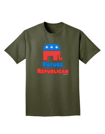 Future Republican Adult Dark T-Shirt-Mens T-Shirt-TooLoud-Military-Green-Small-Davson Sales