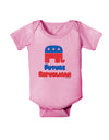 Future Republican Baby Romper Bodysuit-Baby Romper-TooLoud-Pink-06-Months-Davson Sales