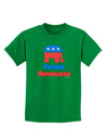 Future Republican Childrens Dark T-Shirt-Childrens T-Shirt-TooLoud-Kelly-Green-X-Small-Davson Sales