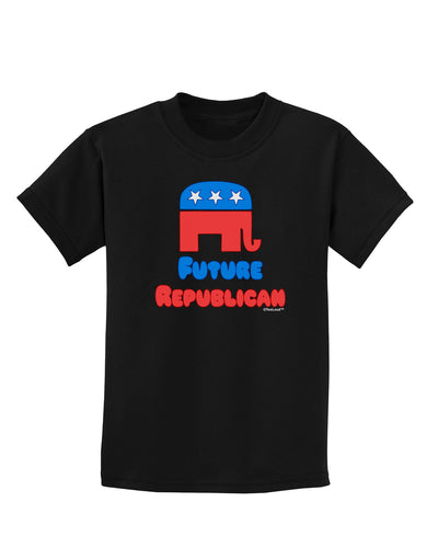 Future Republican Childrens Dark T-Shirt-Childrens T-Shirt-TooLoud-Black-X-Small-Davson Sales