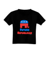 Future Republican Toddler T-Shirt Dark-Toddler T-Shirt-TooLoud-Black-2T-Davson Sales