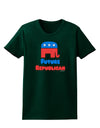 Future Republican Womens Dark T-Shirt-TooLoud-Forest-Green-Small-Davson Sales