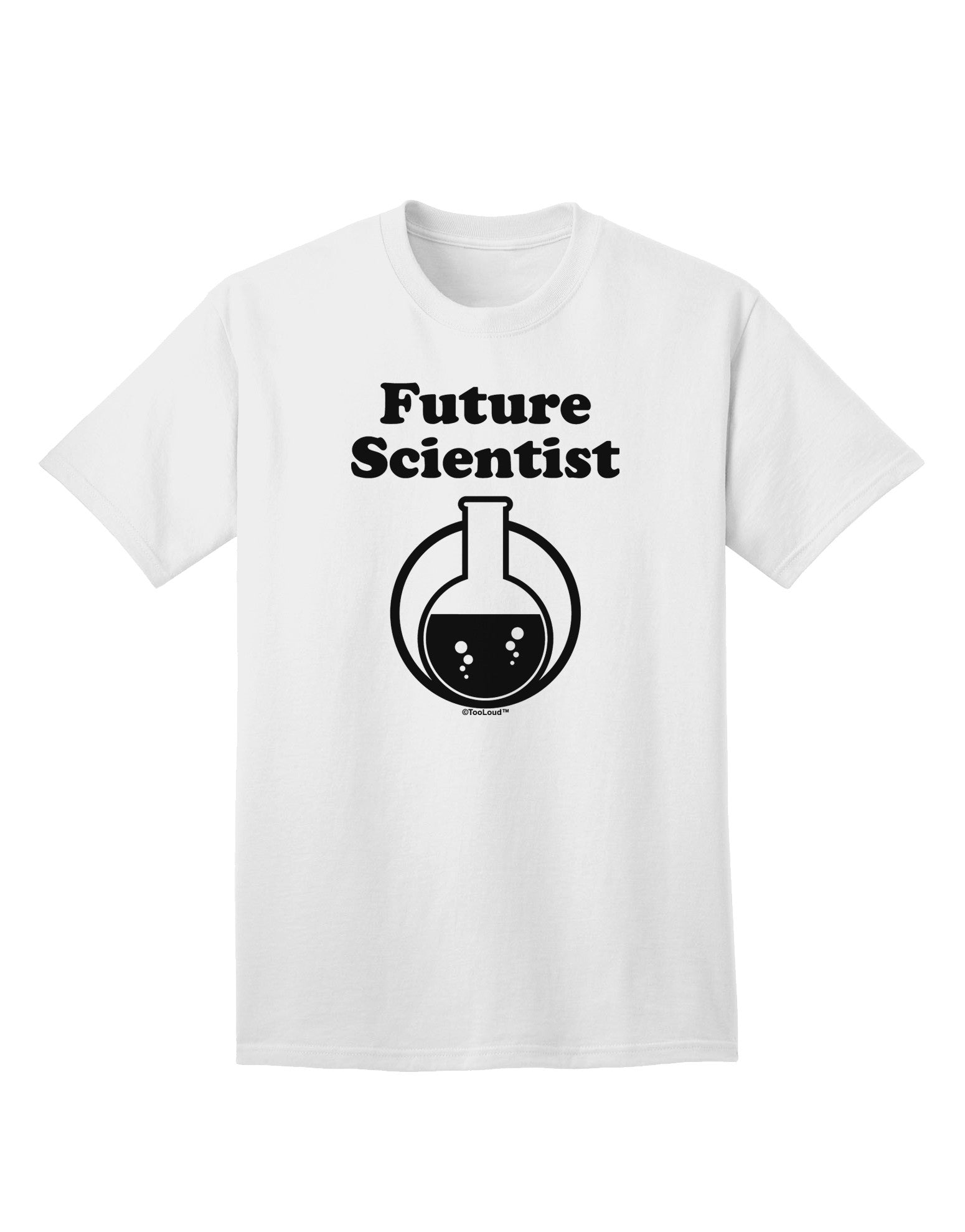 Future Scientist Adult T-Shirt-Mens T-Shirt-TooLoud-White-Small-Davson Sales
