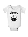 Future Scientist Baby Romper Bodysuit-Baby Romper-TooLoud-White-06-Months-Davson Sales