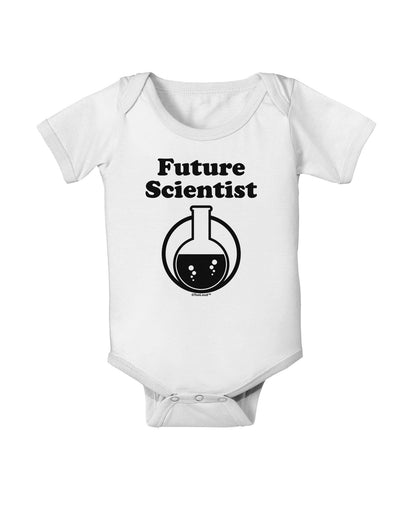 Future Scientist Baby Romper Bodysuit-Baby Romper-TooLoud-White-06-Months-Davson Sales