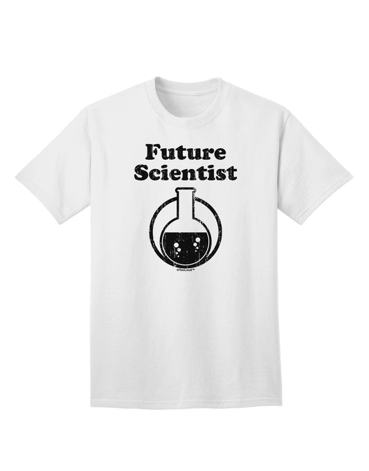 Future Scientist Distressed Adult T-Shirt-Mens T-Shirt-TooLoud-White-Small-Davson Sales