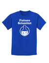 Future Scientist Distressed Childrens Dark T-Shirt-Childrens T-Shirt-TooLoud-Royal-Blue-X-Small-Davson Sales