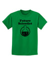 Future Scientist Distressed Childrens T-Shirt-Childrens T-Shirt-TooLoud-Kelly-Green-X-Small-Davson Sales