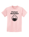 Future Scientist Distressed Childrens T-Shirt-Childrens T-Shirt-TooLoud-PalePink-X-Small-Davson Sales