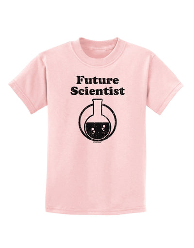 Future Scientist Distressed Childrens T-Shirt-Childrens T-Shirt-TooLoud-PalePink-X-Small-Davson Sales