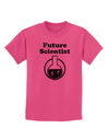 Future Scientist Distressed Childrens T-Shirt-Childrens T-Shirt-TooLoud-Sangria-X-Small-Davson Sales