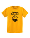 Future Scientist Distressed Childrens T-Shirt-Childrens T-Shirt-TooLoud-Gold-X-Small-Davson Sales