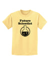 Future Scientist Distressed Childrens T-Shirt-Childrens T-Shirt-TooLoud-Daffodil-Yellow-X-Small-Davson Sales