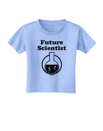 Future Scientist Distressed Toddler T-Shirt-Toddler T-Shirt-TooLoud-Aquatic-Blue-2T-Davson Sales