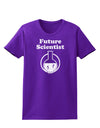 Future Scientist Distressed Womens Dark T-Shirt-TooLoud-Purple-X-Small-Davson Sales