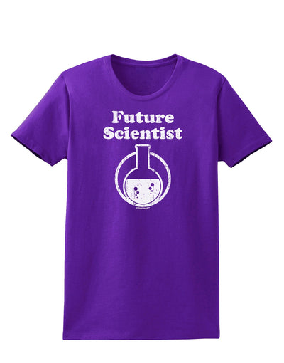 Future Scientist Distressed Womens Dark T-Shirt-TooLoud-Purple-X-Small-Davson Sales