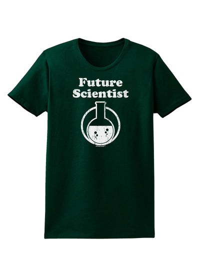 Future Scientist Distressed Womens Dark T-Shirt-TooLoud-Forest-Green-Small-Davson Sales