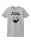 Future Scientist Distressed Womens T-Shirt-Womens T-Shirt-TooLoud-AshGray-X-Small-Davson Sales